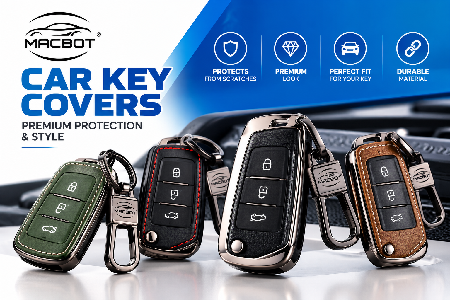 Macbot car key covers